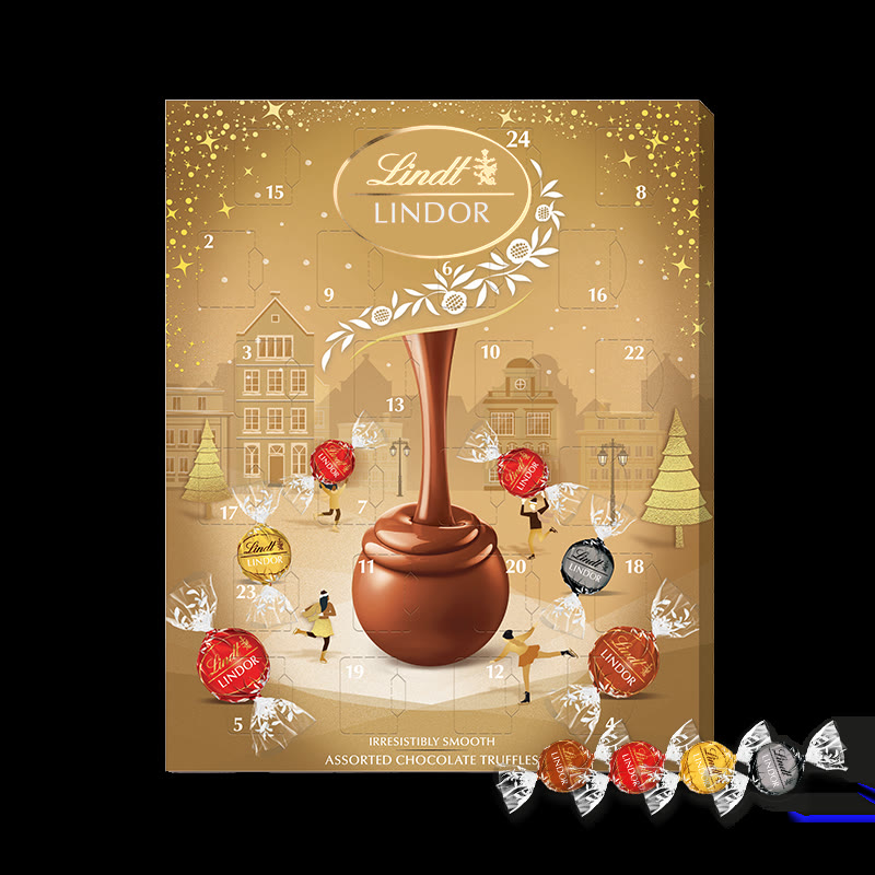 Lindt LINDOR Gold Advent Calendar 2026